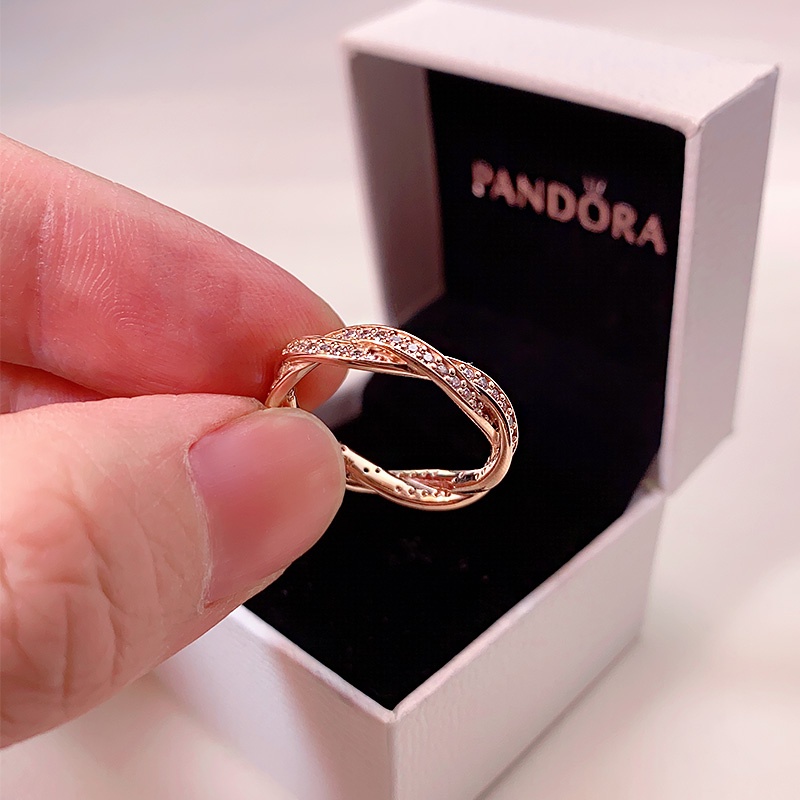 kuergasy 🔥Pandora แท้ แหวน pandora pandora ring S925 Silver แหวนผู้หญิง แหวนแฟชั่น ของขวัญวาเลนไ