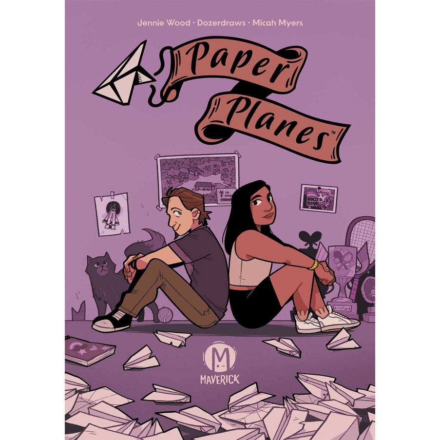 Paper Planes โดย Dozerdrawls (ฉบับสหรัฐอเมริกา ปกอ่อน)