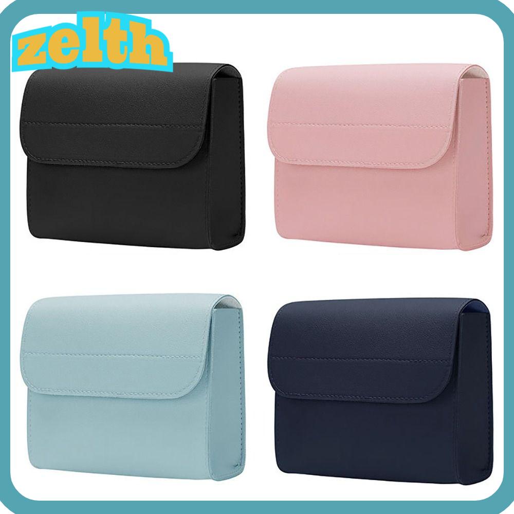 Zelth กระเป๋าหนัง PU แบบพกพา สําหรับใส่จัดเก็บเมาส์ สายชาร์จ