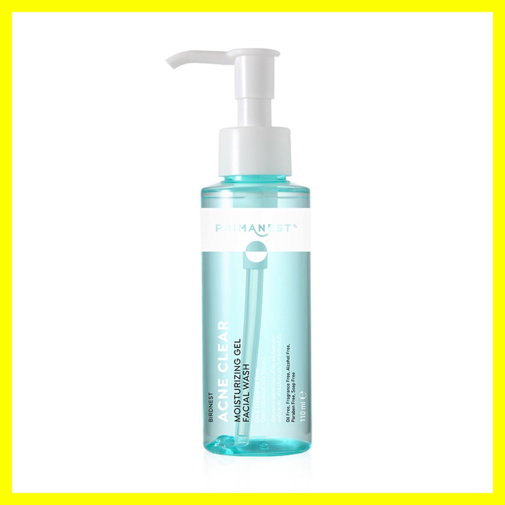 PRIMANEST Acne Clear Moisturizing Gel Facial Wash 110ml. ราคา ถูกที่สุด ดีลบีเคเค แกลเลอรีภาพที่ 3