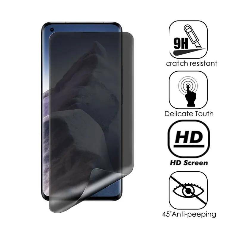 1-3 ชิ้น 100D Anti Spy ความเป็นส่วนตัว Soft Hydrogel ฟิล์มสําหรับ ZTE nubia Z60 Z50 Ultra Z60S Z50S 