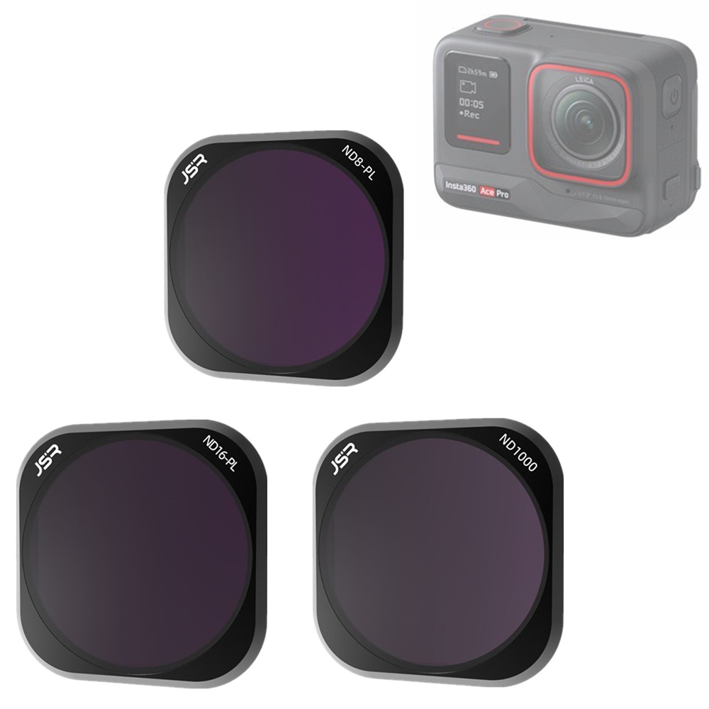 ND 8 16 32 64 8PL ตัวกรองเลนส์แก้วสําหรับกล้อง Insta 360 Insta360 Ace Pro 2 II Pro2