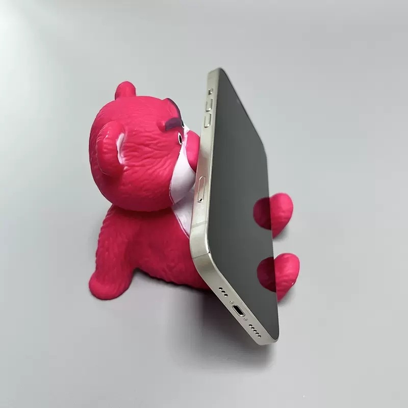 พร้อมส่ง ขาตั้งโทรศัพท์มือถือ รูปการ์ตูน หมีล็อตโซ่น่ารัก ขาตั้งมือถือLotso แบบตั้งโต๊ะ🐻🐻 ZJ012