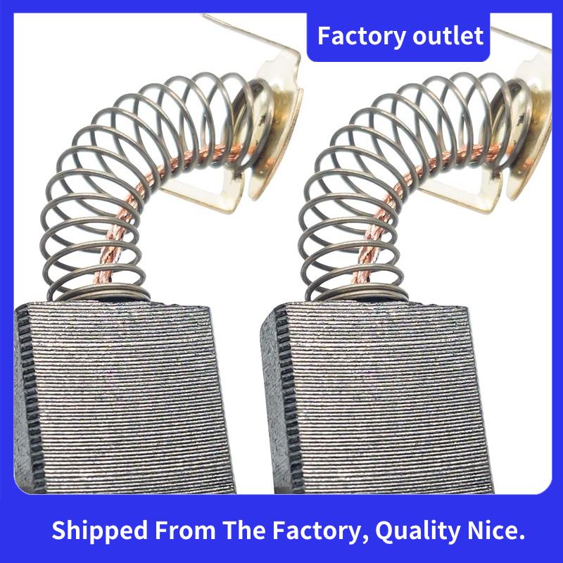 แปรงมอเตอร์คาร์บอนเข้ากันได้สําหรับ Dewalt D24000/DW713 เลื่อย Miter, เลื่อยโต๊ะเลื่อน, เครื่องมือไฟ