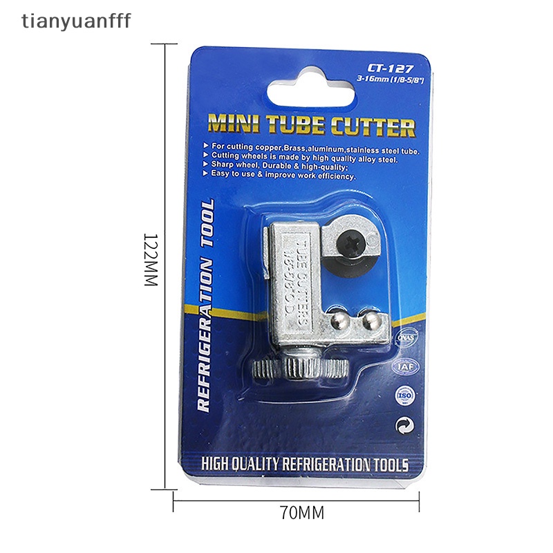 Tianyuanfff เครื่องตัดท่อเครื่องตัดหลอดทองแดงทองเหลืองอลูมิเนียมสแตนเลส Cutg เครื่องมือ Well