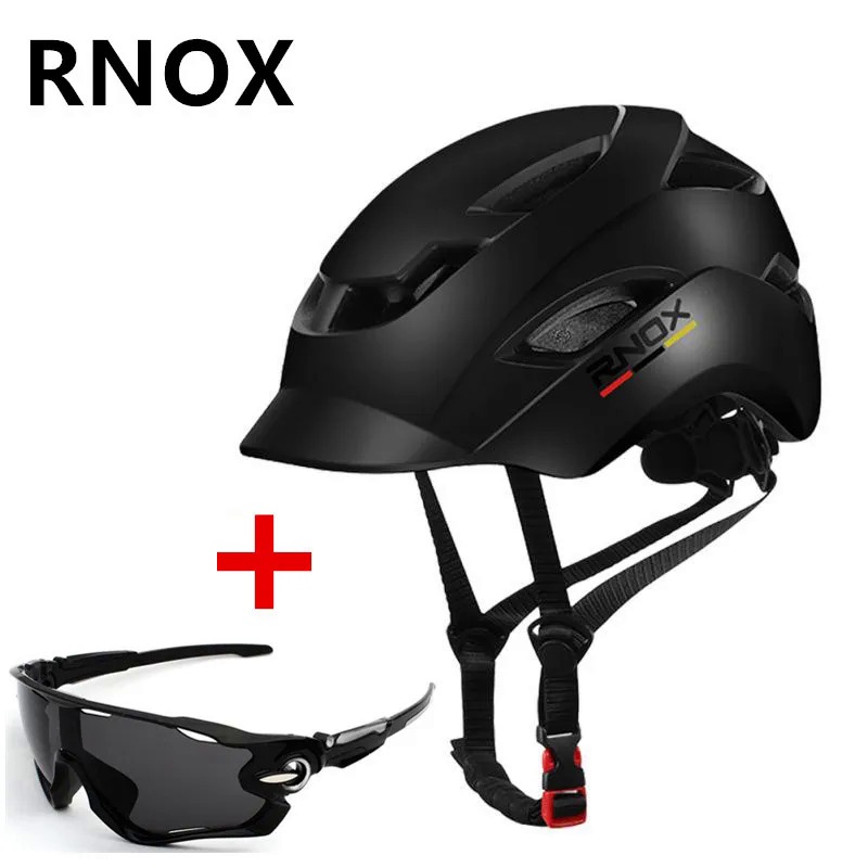 RNOX MTB Road Bicycle Helmet Men Women City Casual Motorcycle Snowboard Ski Helmet Ultralight Integr