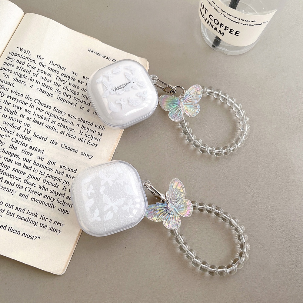 เคสใส กันกระแทก สําหรับ Samsung Galaxy Buds 2 Buds Pro Buds Live Buds FE Ins