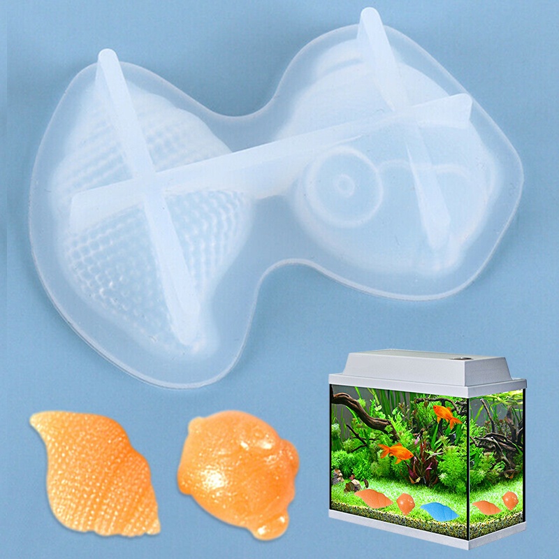 Shell Shape Epoxy Resin Making Casting Mold DIY Pendant Silicone Mould