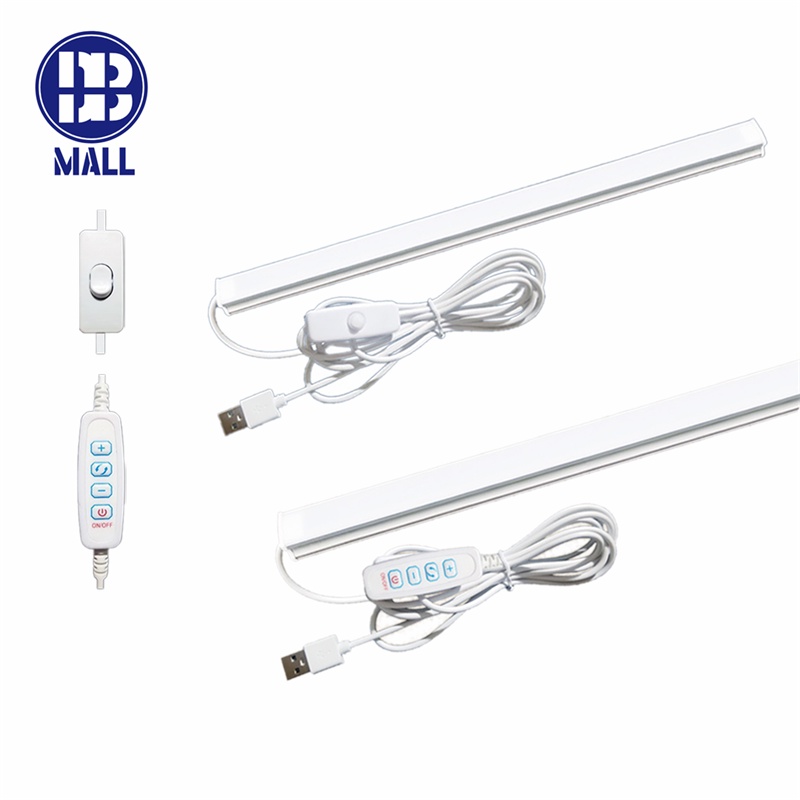 หลอดไฟ USB 5V 35CM 45CM ดวง ใช้ไฟ พอร์ต USB ใช้ร่วมกับ Powerbankได้ Mobile USB Tube(คนโทนสามสี)