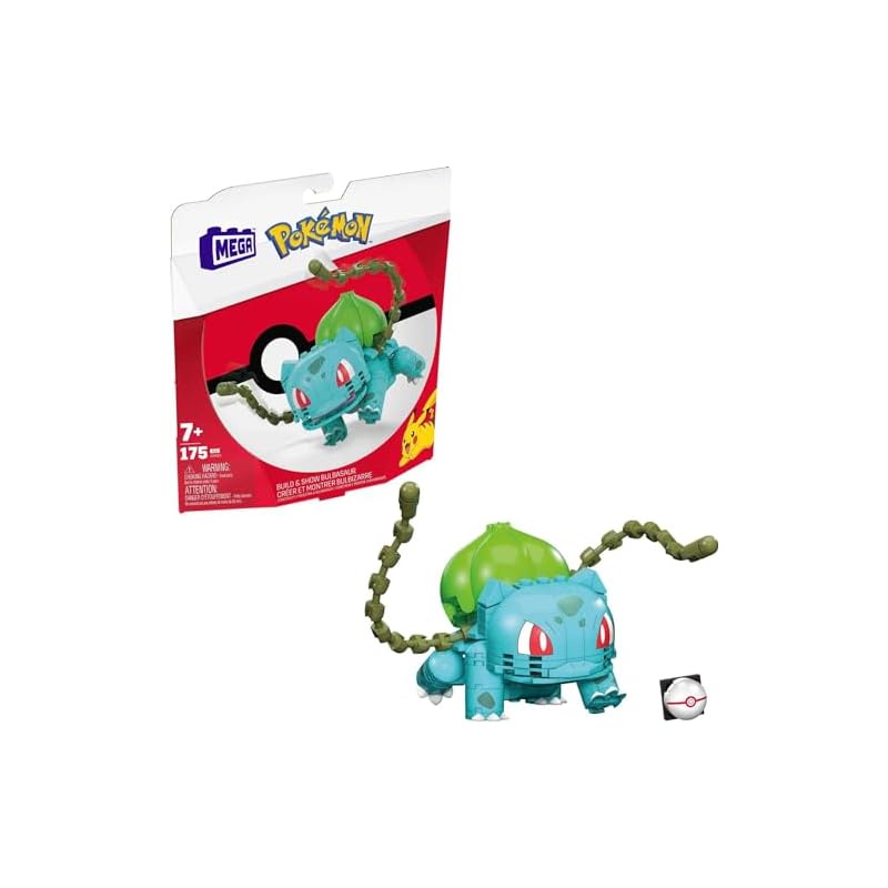 ส่งตรงจากญี่ปุ่น Mega Construx Pokemon Big Series Fushigidane [175 ชิ้น] [7 ปี ~] Gvk83
