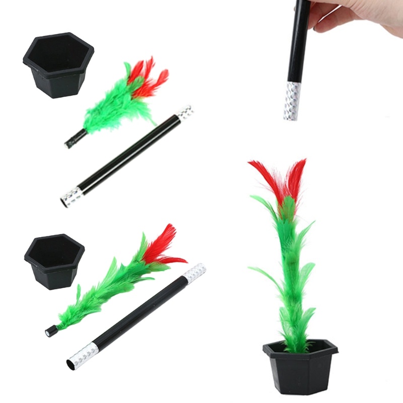 Let* Magic Stick ดอกไม้ Magic Tricks ของเล่น Magician Props สําหรับ Carnival วันเกิด Stage Bar Party Home Street แสดงของขวัญ
