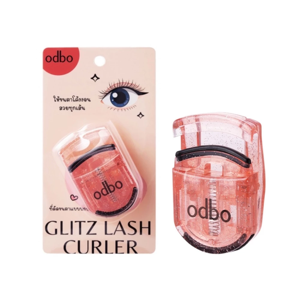 ♦️ของแท้·ส่งด่วน·ถูก♦️Odbo Glitz Lash Curler #OD8028 : โอดีบีโอ กลิตซ์ แลช เคิร์ลเลอร์ ที่ดัดขนตา x 1 ชิ้น dayse