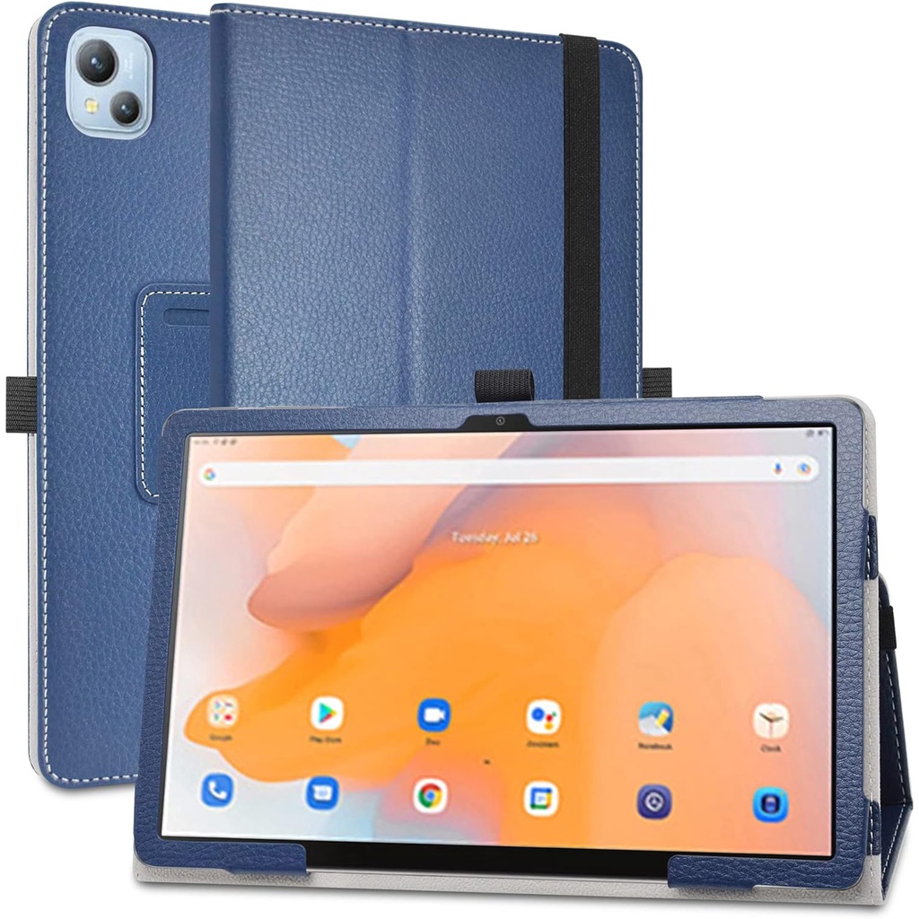 เคสสําหรับ Blackview Tab 13,Slim Folio ขาตั้งพับปกหนัง PU สําหรับ 10.1 "Blackview Tab 13 แท็บเล็ต