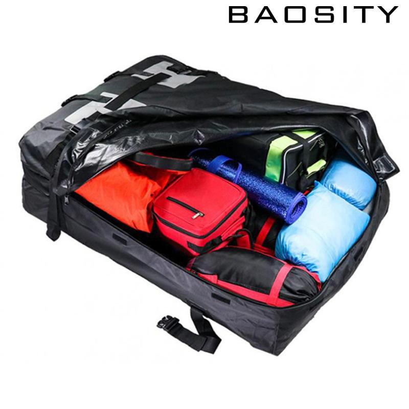[Baosity] สายรัดกระเป๋าเดินทาง กันน้ํา สําหรับติดหลังคารถยนต์ 15 ลูกบาศก์