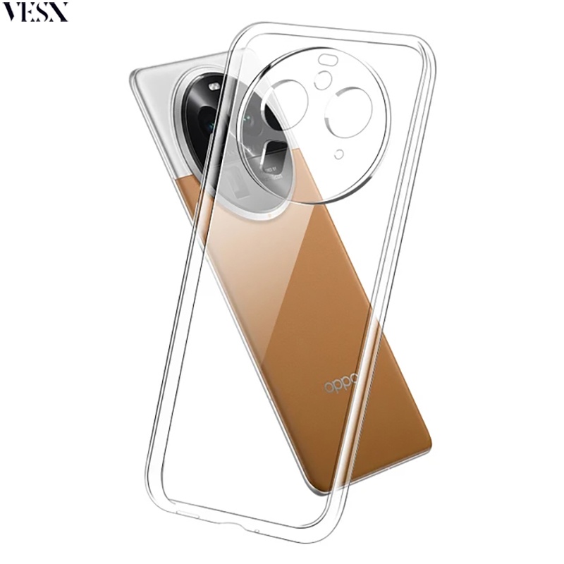 เคสโทรศัพท์ซิลิโคน TPU ใส สําหรับ OPPO Find X9 X8 X8s X7 Ultra X6 X5 X3 Pro 4G 5G 2025