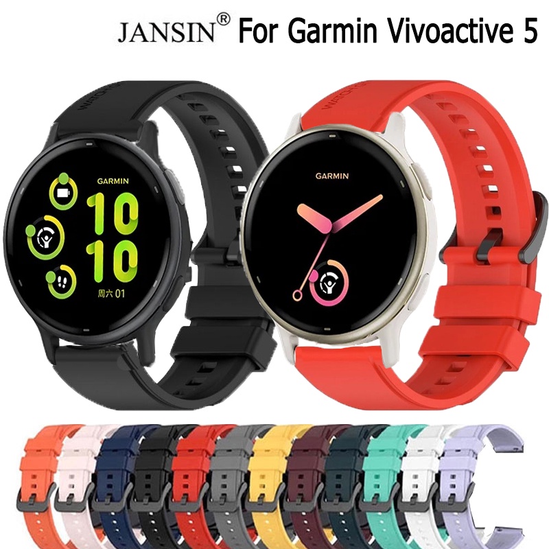 สายนาฬิกาข้อมือซิลิโคน Garmin Vivoactive 5 สำหรับ