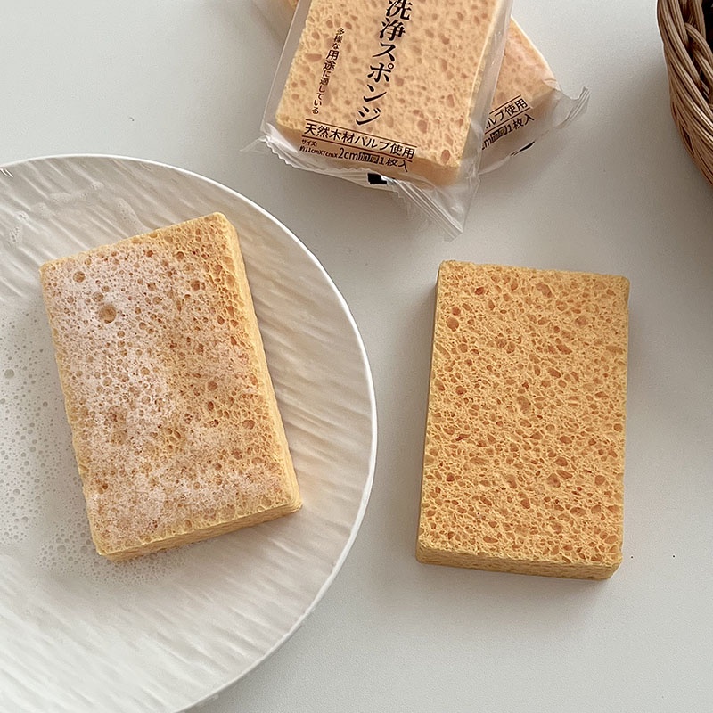 HERA ฟองน้ําล้างจาน สําหรับทําความสะอาดจาน Dish Washing Cleaning Sponge