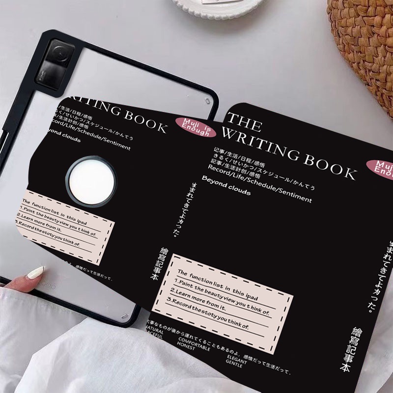 เคส Redmi Pad SE 360° เคสแท็บเล็ตอะคริลิค หมุนได้ พร้อมช่องใส่ปากกา สําหรับ Redmi Pad SE 2023 11 นิ้