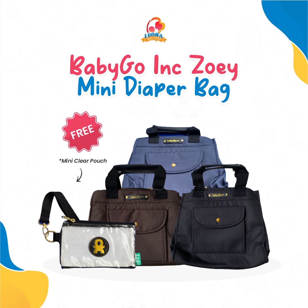 BABYGO INC ZOEY MINI DIAPER BAG - กระเป๋าเด็ก