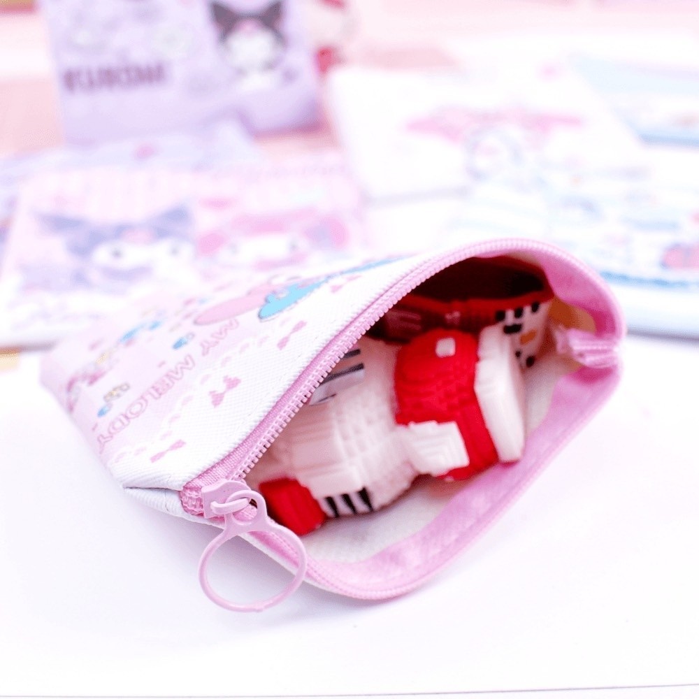 🎈KFC🎈กระเป๋าใส่เหรียญ ผ้า หนัง ลายน่ารัก-การ์ตูน🤡 #F-0015 - รูปที่ 3