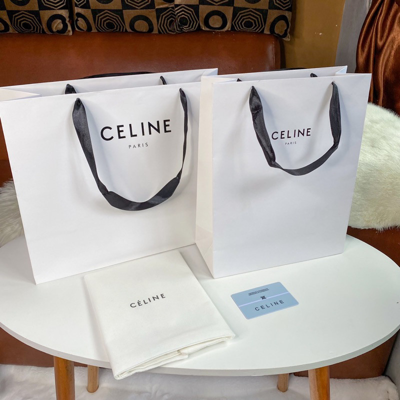 Celine Paper Bag Gift Box Wrapped Paper Bag and Dustbag