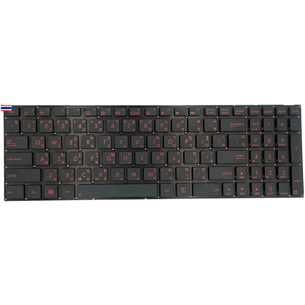 KEYBOARD คีย์อร์ด ASUS  A550J A550V K550 K550J K550Z X550 X550C X550CA X550CC X550CL X550VC R510Z TH