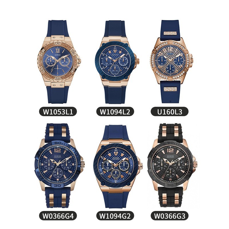 พร้อมสต็อก！Guess ของแท้100% W1049G2 GW0202G2 GW0202G1 W1053L1 W1094L2 W1053L7 W1049G5 W0366G4  - นาฬิกาแบรนด์เนม