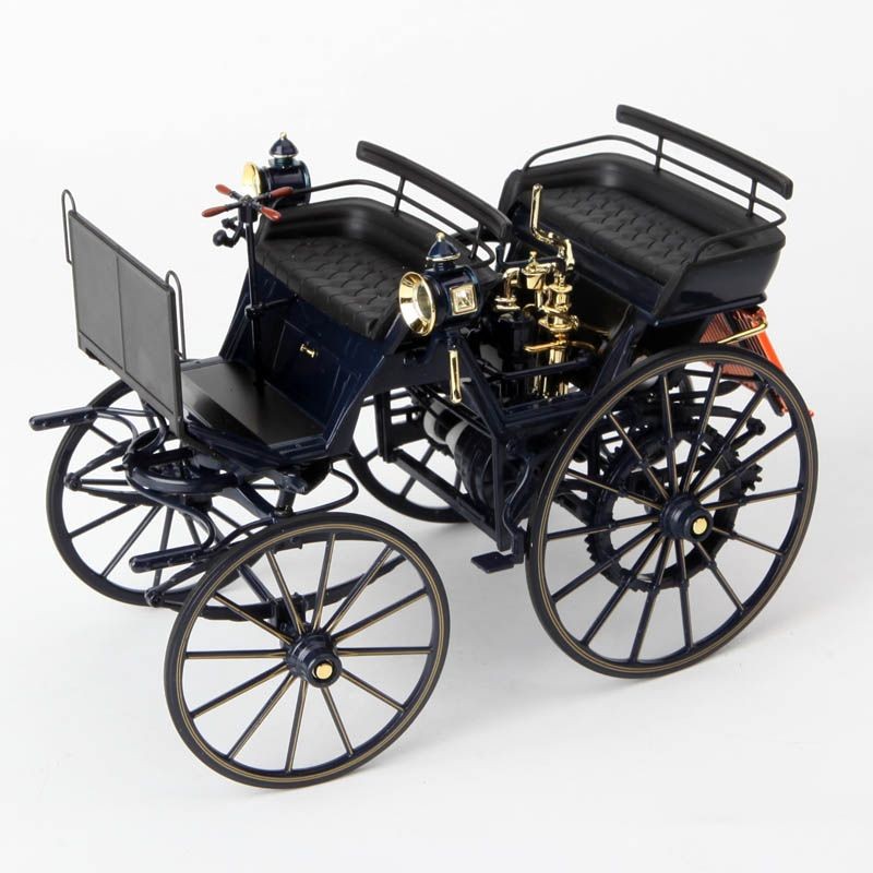NOREV 1/18 Daimler Daimler Motorkutsche1886 โมเดลรถอัลลอย สีน้ําเงินเข้ม