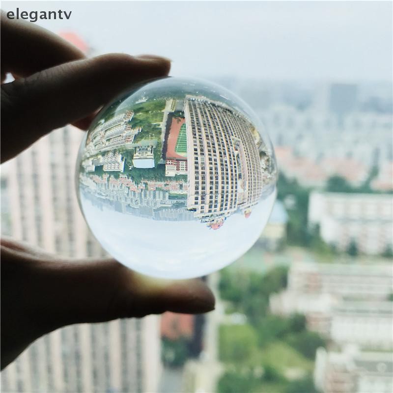 Egn 60/70/80 มม. Contact Juggling Ball Magic Tricks Crystal Ultra Clear Ball N