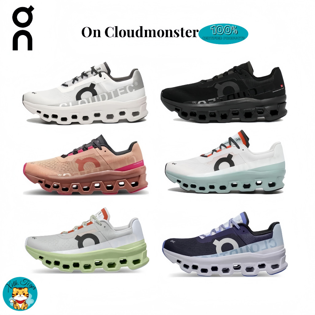 💙พร้อมส่ง & พรี💙On Cloudmonster  รองเท้าลำลอง (61.98433/61.99025/61.99026) รองเท้าผู้ชายและผู้หญิง Sneakers แท้💯%