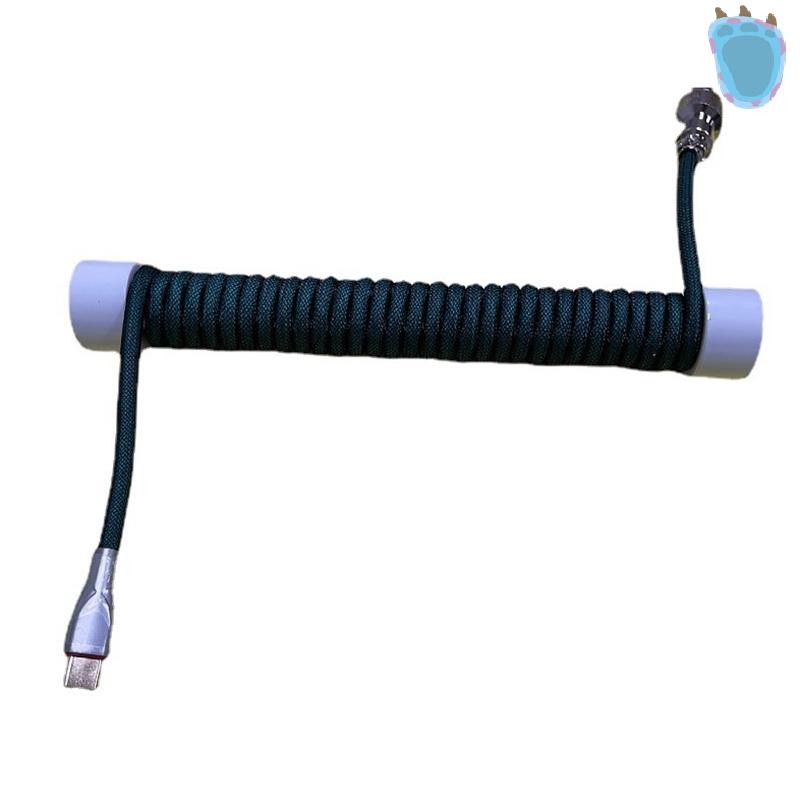 [PA] Coiled Keyboard Cable Protection Rod Coiled Keyboard Cable Weight Rod Reel Stick Cable Organize