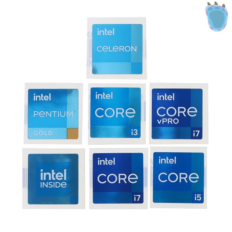 [PA] 5 ชิ้นใหม่ 11 รุ่น i3 i5 i7 VPRO INSIDE แล็ปท็อปเดสก์ท็อป CPU DIY สติกเกอร์ TH