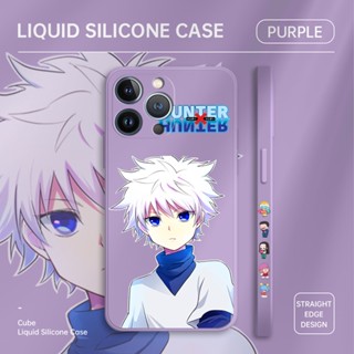 เคสโทรศัพท์มือถือ ซิลิโคน กันรอยกล้อง ลายการ์ตูนอนิเมะ HUNTER Killua น่ารัก สําหรับ OPPO Find X3 Pro R15 Pro Reno2 F 4F 3 Pro