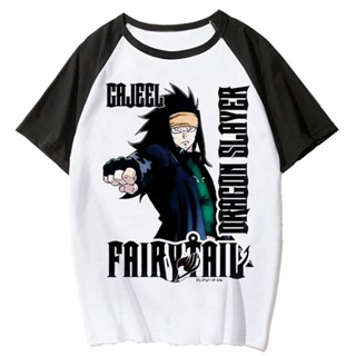 เสื้อยืด พิมพ์ลายกราฟิกอนิเมะ Fairy Tail แนวสตรีท ตลก สําหรับผู้หญิง