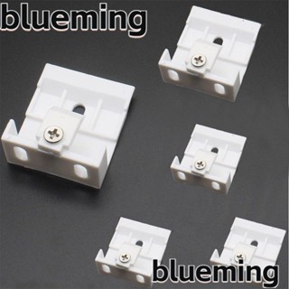 Blueming2 แบริ่งยึดมู่ลี่ พลาสติก ขนาดเล็ก ทนทาน ใช้ง่าย สีขาว 5 ชิ้น