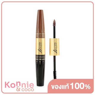 Ashley Double Head Mascara 12g มาสคาร่าคิ้วเเละมาสคาร่าตาในเเท่งเดียว.