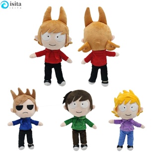 Isita หมอนตุ๊กตานุ่ม รูปการ์ตูนอนิเมะ Eddsworld น่ารัก ขนาด 33 ซม. ของขวัญวันเกิด ของเล่นสําหรับเด็ก