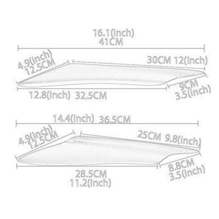 [lzdjhyke2yi] อะไหล่กันชนหน้ารถยนต์ 4 ชิ้น