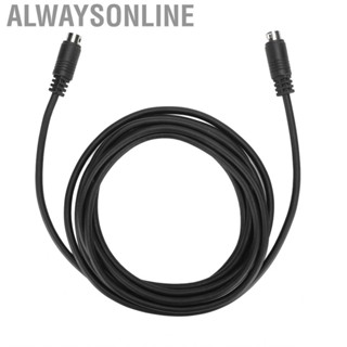 Alwaysonline 9 Pin Male To  Input Cable Professional Mini Din PIN UTE