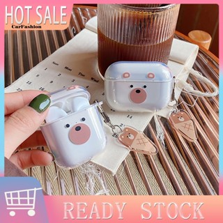 &lt;CarFashion&gt; เคสหูฟังไร้สาย กันน้ํา กันรอยขีดข่วน ลายการ์ตูนน่ารัก สําหรับ AirPods 1 2 Pro