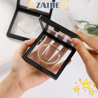 Zaijie24 กรอบพลาสติก ทรงสี่เหลี่ยม สไตล์วินเทจ 7x7x0.8 นิ้ว สําหรับใส่เหรียญ เครื่องประดับ 5 ชิ้น