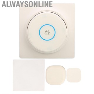 Alwaysonline Light Switch Self Powered  Wall With Receiver NEW