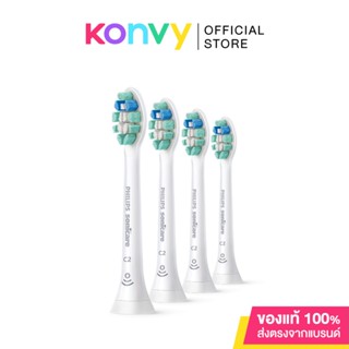 [แพ็คสี่] Philips Sonicare C2 Optimal Plaque Defense Toothbrush Heads [4pcs] #HX9024/67 หัวแปรงสีฟัน.