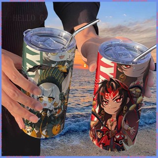 🥤Animation Peripheral Limited 🥤Thermos Cup🥤Onmyoji Q Version กระติกน้ําร้อนสเตนเลส คุณภาพสูง สําหรับออฟฟิศ