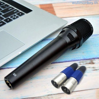 Wu XLR อะแดปเตอร์แปลงหูฟัง ช่องคู่ ตัวผู้ และตัวผู้ ปลั๊กแจ็คเชื่อมต่อสเตอริโอ