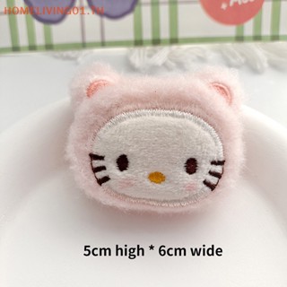 SANRIO Onehome เข็มกลัด รูปตุ๊กตาแมวน่ารัก แบบนิ่ม สําหรับตกแต่งเสื้อผ้า