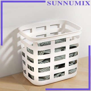 [Sunnimix] ตะกร้าซักผ้า แบบแขวนผนัง ประหยัดพื้นที่ สําหรับโรงแรม ตั้งแคมป์ ห้องน้ํา