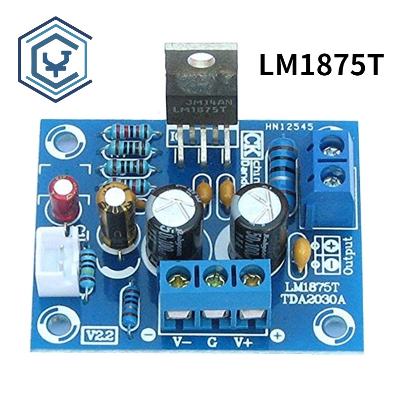 1PCS LM1875T 30W เครื่องขยายเสียงลําโพง PCB ทํา DIY ชุด Mono Boom Level Power