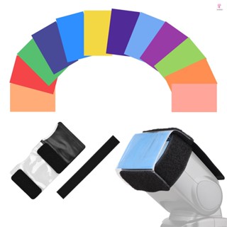 Universal Camera Flash Gels Lighting Filters Color Correction Filter Kit for Speedlight - Enhance Your Photography with Vibrant Colors