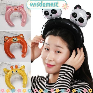 Wisdomest ลูกโป่งฟอยล์ รูปสัตว์ ขนาดเล็ก สําหรับตกแต่งปาร์ตี้วันเกิด 10 ชิ้น